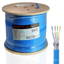 Cat7 cable Ethernet en 1000FT baja humo cero halógeno chaqueta